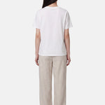 T-shirt in 83,4% Cotone 16,6% Poliammide Rosa