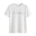 T-shirt in 83,4% Cotone 16,6% Poliammide Rosa