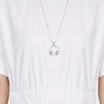 Vestito in Cotone Bianco