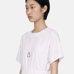 Vestito in Cotone Bianco