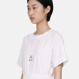 Vestito in Cotone Bianco
