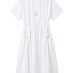 Vestito in Cotone Bianco