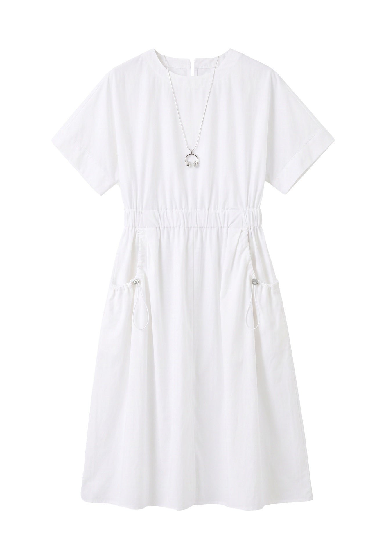 Vestito in Cotone Bianco