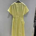 Vestito in Cotone Giallo