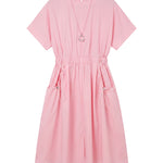 Vestito in Cotone Rosa
