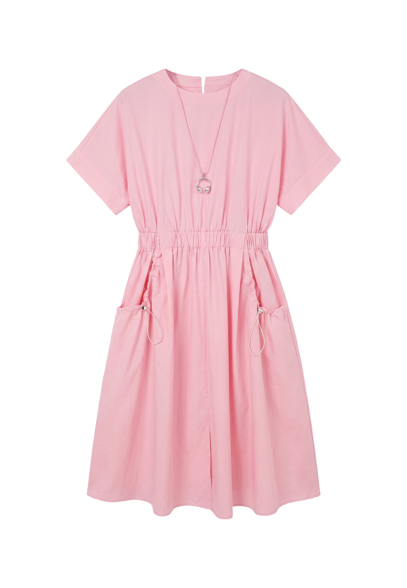 Vestito in Cotone Rosa