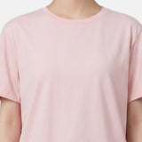 T-shirt in 84% Cotone 16% Elastan Rosa
