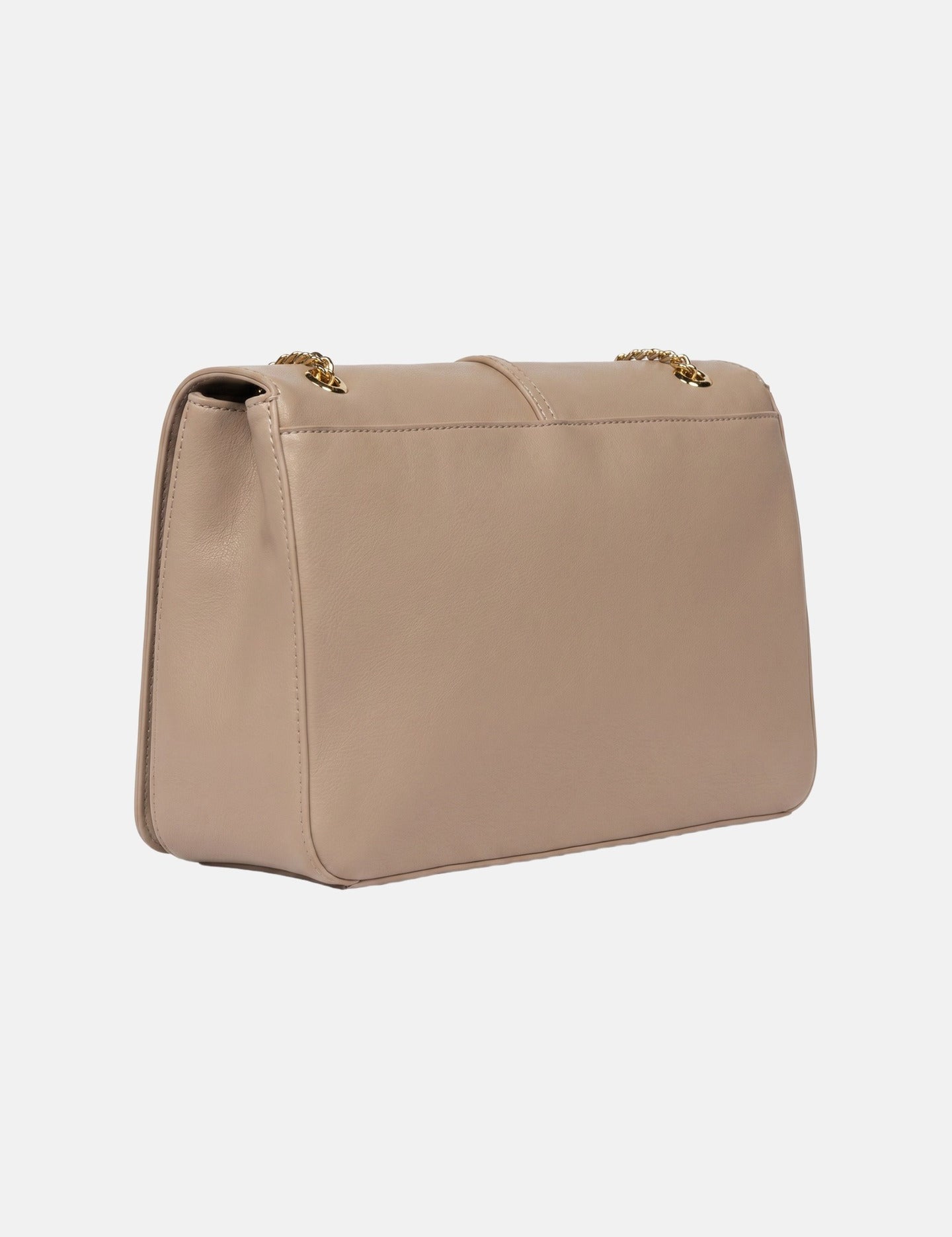 Borsa a Spalla in Pelle Vegana Cognac