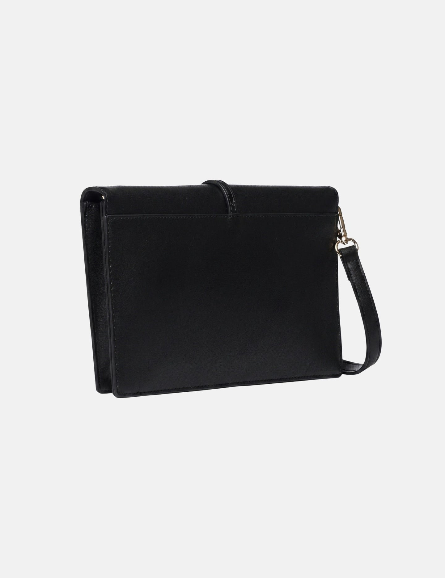 Borsa a Spalla in Pelle Vegana Nero