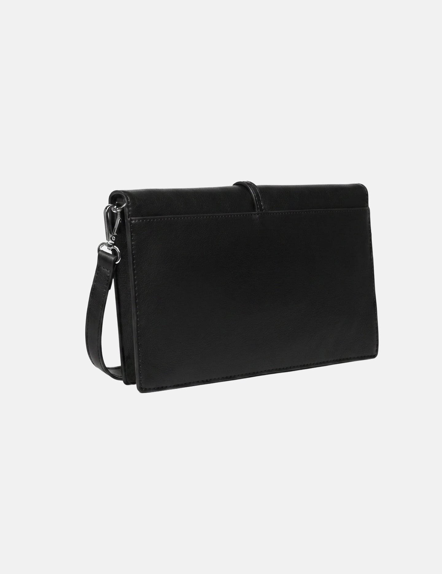 Borsa a Spalla in Pelle Vegana Nero