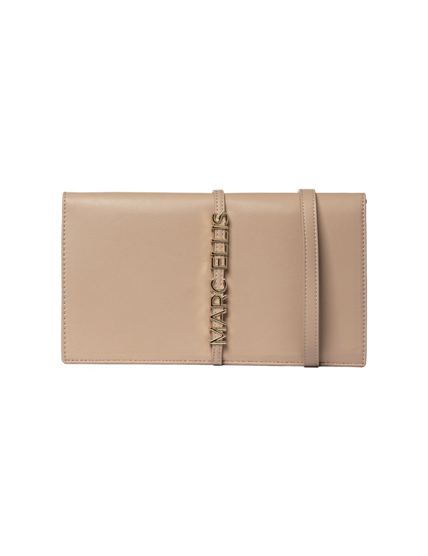 Borsa a Spalla in Pelle Vegana Cognac