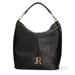Borsa a Spalla in Vera Pelle Nero