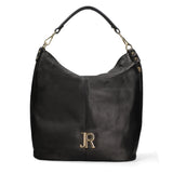 Borsa a Spalla in Vera Pelle Nero