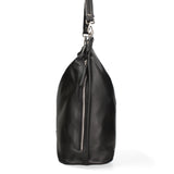 Borsa a Spalla in Vera Pelle Nero