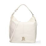 Borsa a Spalla in Vera Pelle Bianco