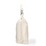 Borsa a Spalla in Vera Pelle Bianco
