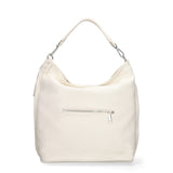 Borsa a Spalla in Vera Pelle Bianco
