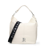 Borsa a Spalla in Vera Pelle Bianco