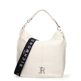 Borsa a Spalla in Vera Pelle Bianco
