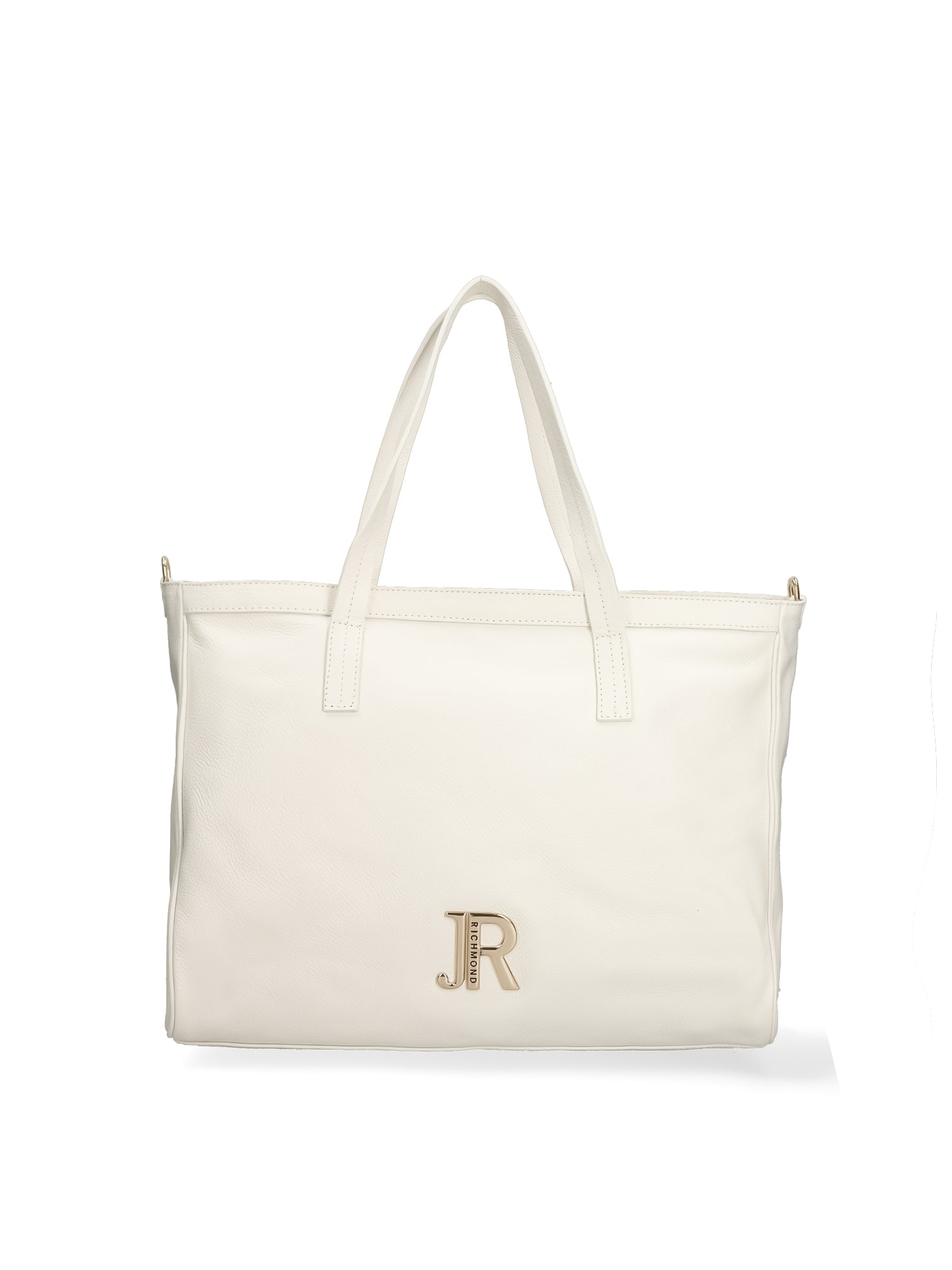 Borsa a Spalla in Vera Pelle Bianco