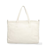 Borsa a Spalla in Vera Pelle Bianco