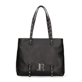 Borsa a Spalla in Vera Pelle Nero