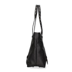 Borsa a Spalla in Vera Pelle Nero