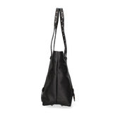 Borsa a Spalla in Vera Pelle Nero