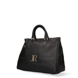 Borsa a Mano in Vera Pelle Nero