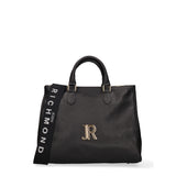 Borsa a Mano in Vera Pelle Nero
