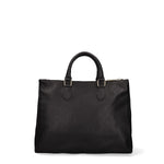 Borsa a Mano in Vera Pelle Nero