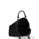 Borsa a Mano in Vera Pelle Nero