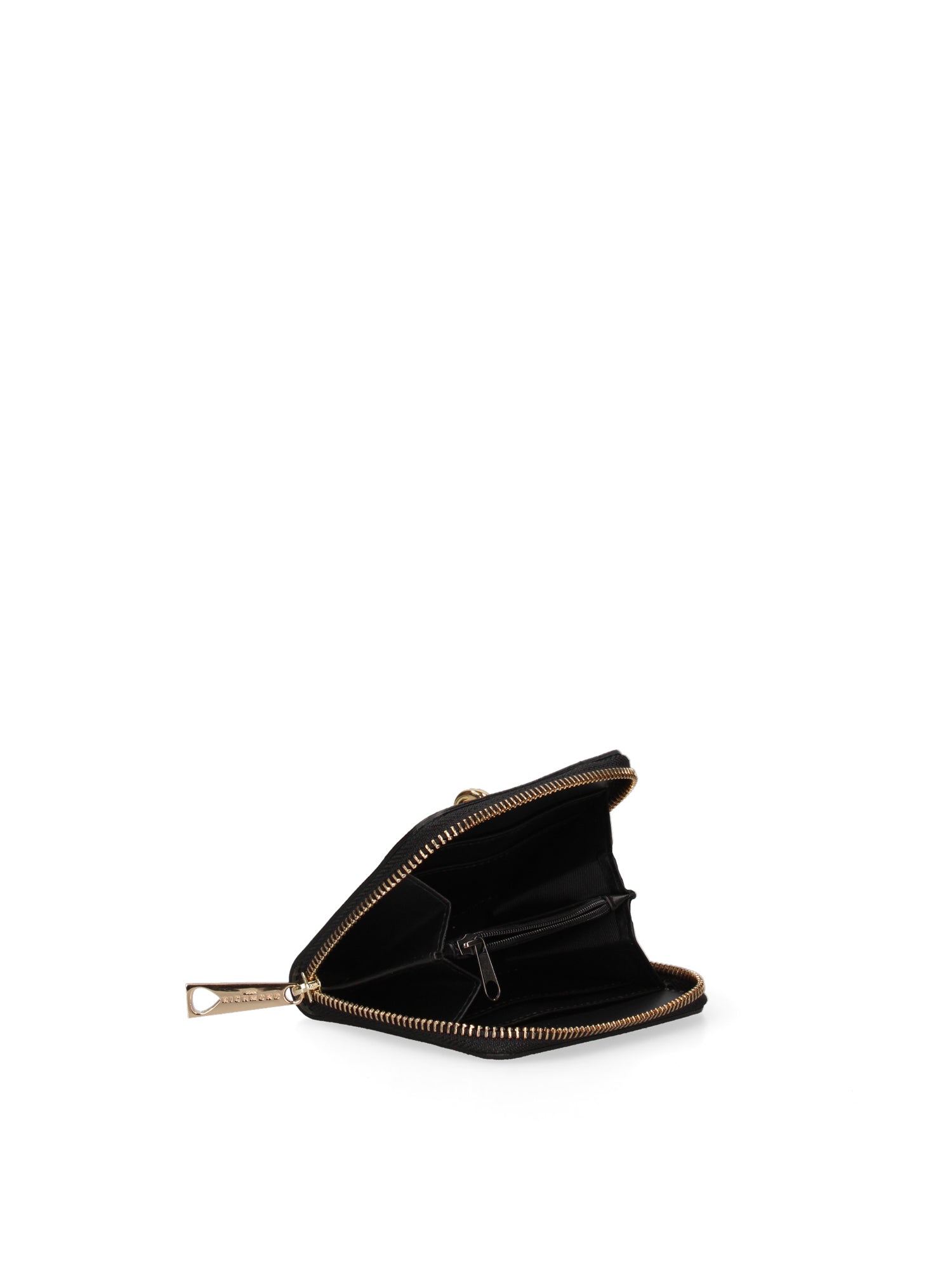 Portafoglio in Vera Pelle Nero
