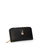 Portafoglio in Vera Pelle Nero