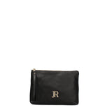Pochette in Vera Pelle Nero