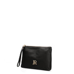 Pochette in Vera Pelle Nero