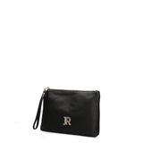 Pochette in Vera Pelle Nero