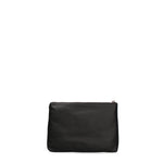 Pochette in Vera Pelle Nero