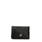 Pochette in Vera Pelle Nero