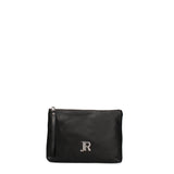 Pochette in Vera Pelle Nero