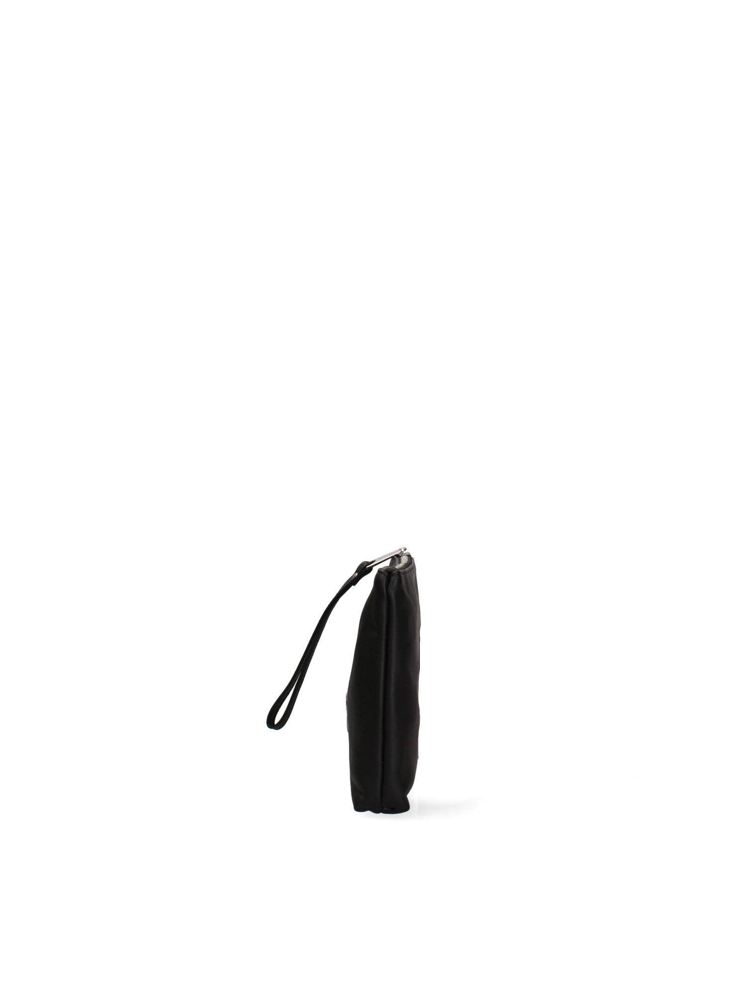 Pochette in Vera Pelle Nero
