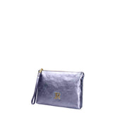 Pochette in Vera Pelle Lilla