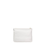 Pochette in Vera Pelle Bianco