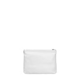 Pochette in Vera Pelle Bianco