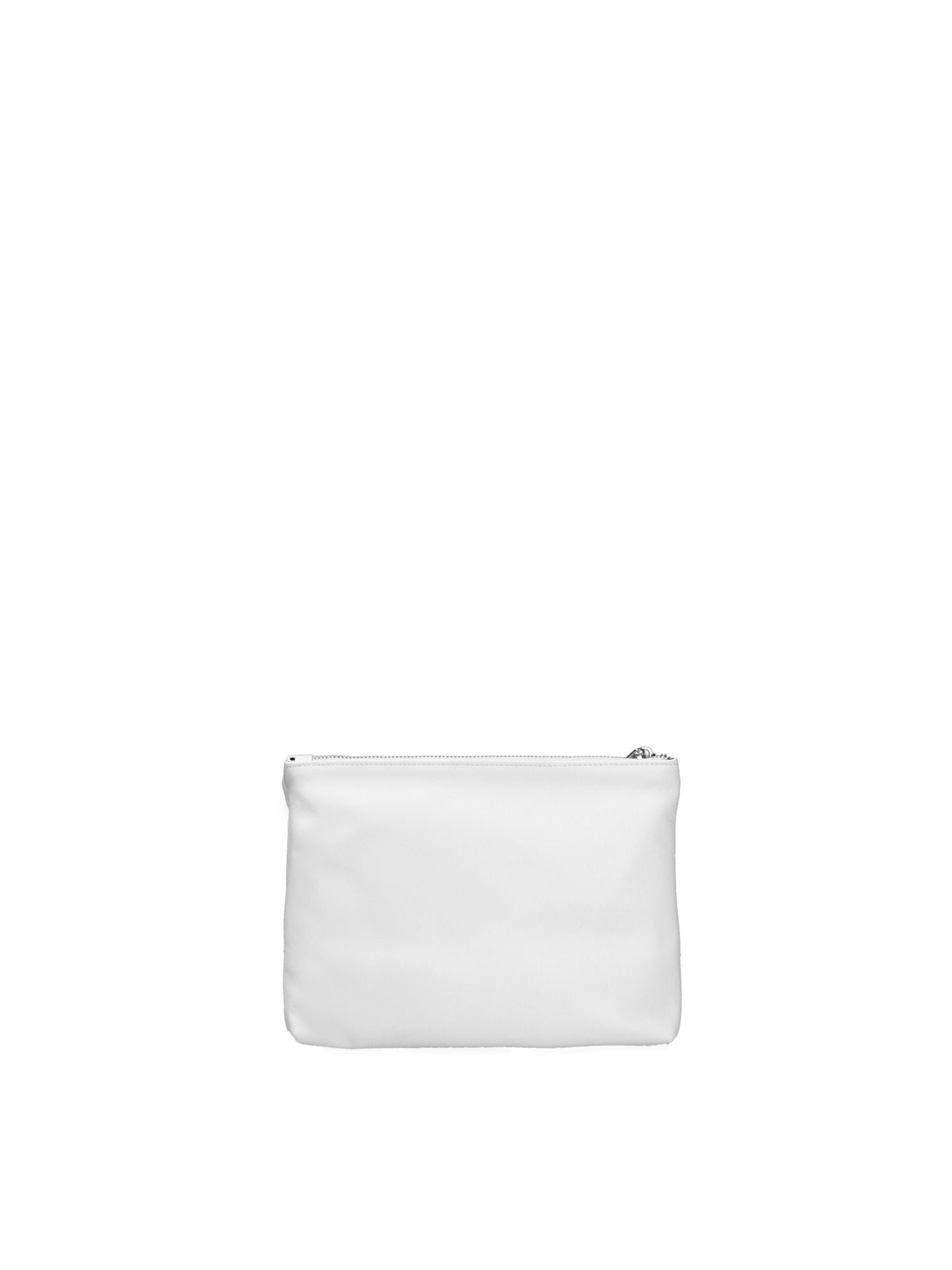 Pochette in Vera Pelle Bianco