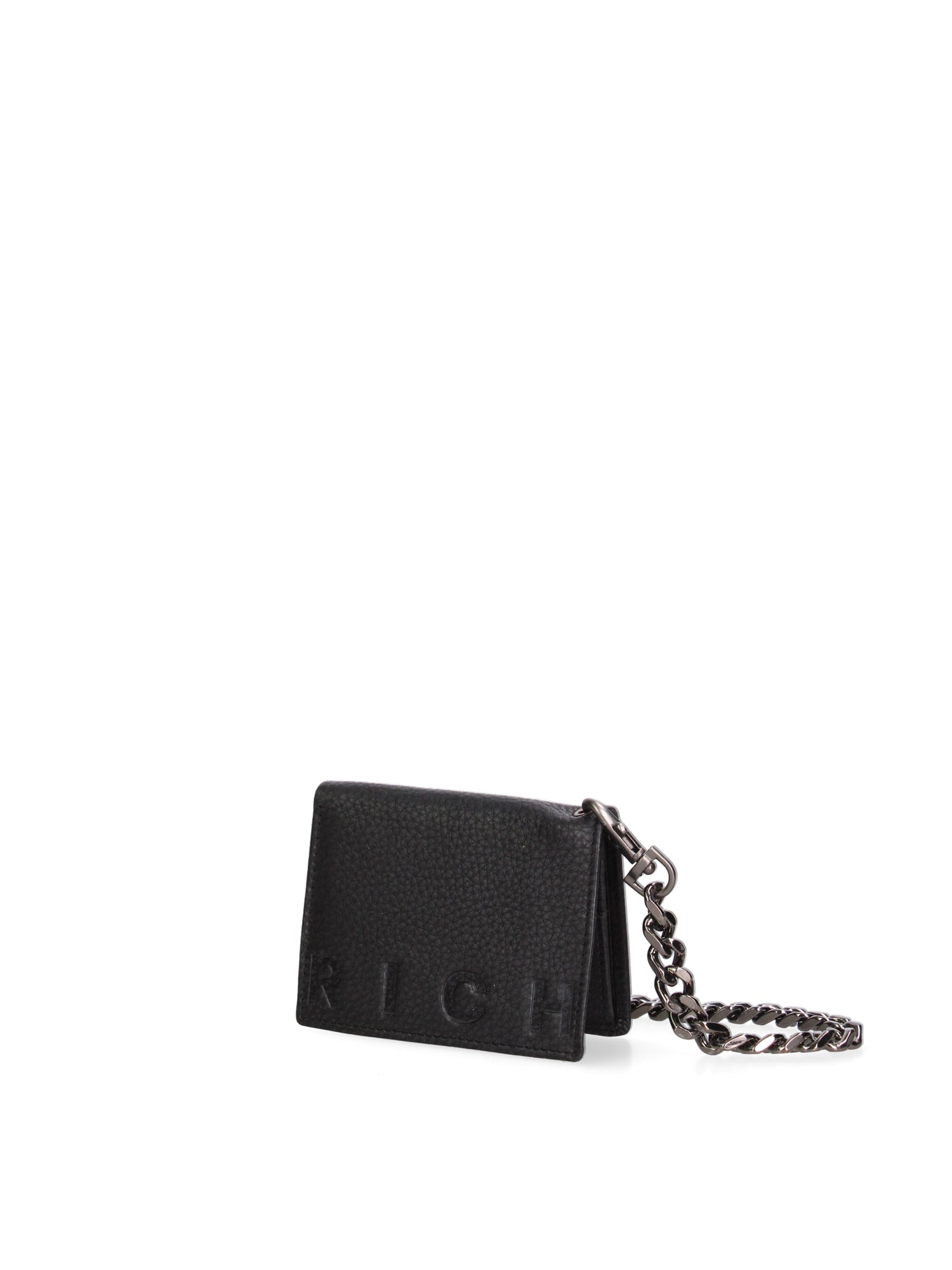 Portafoglio in Vera Pelle Nero
