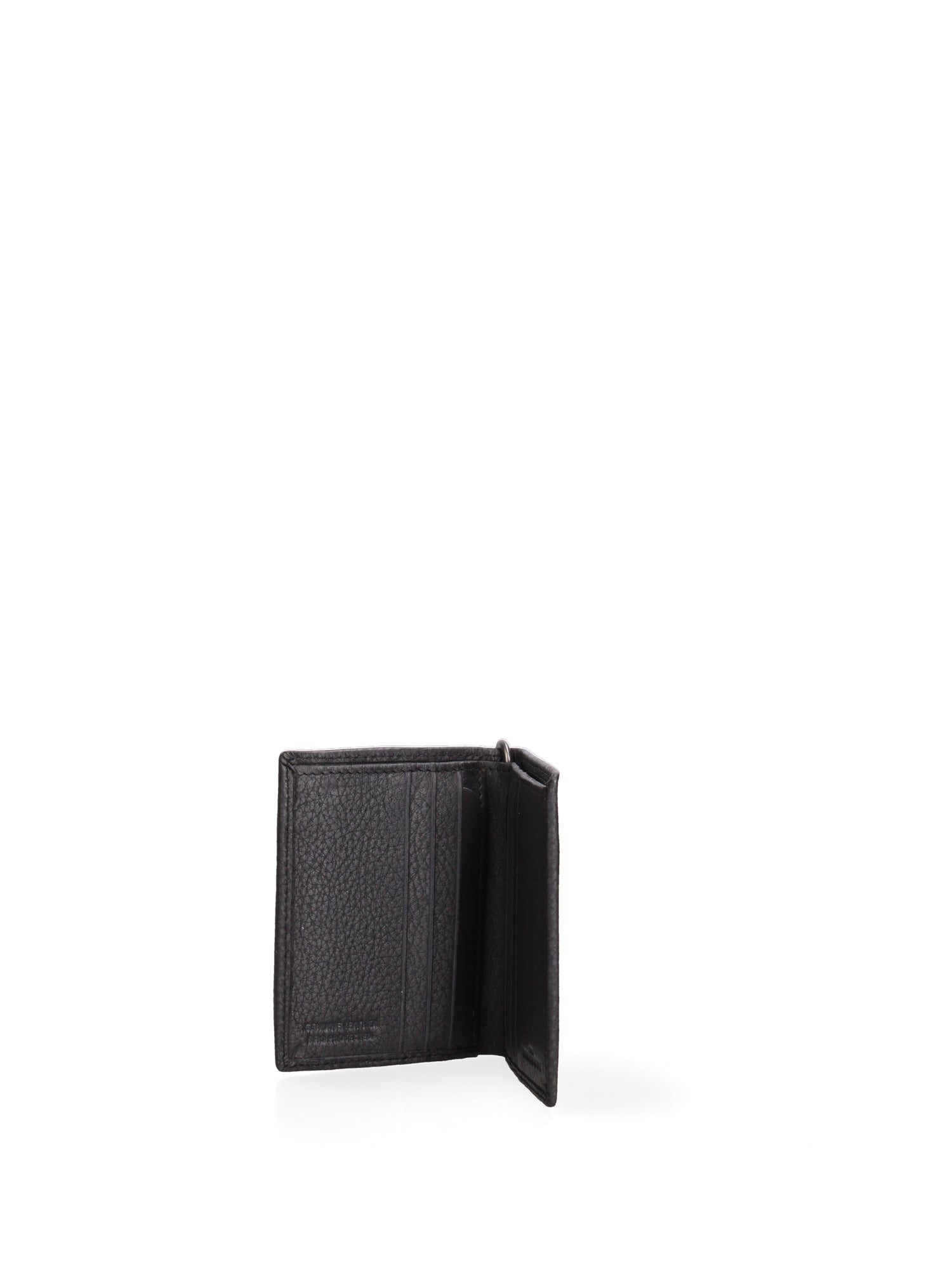 Portafoglio in Vera Pelle Nero