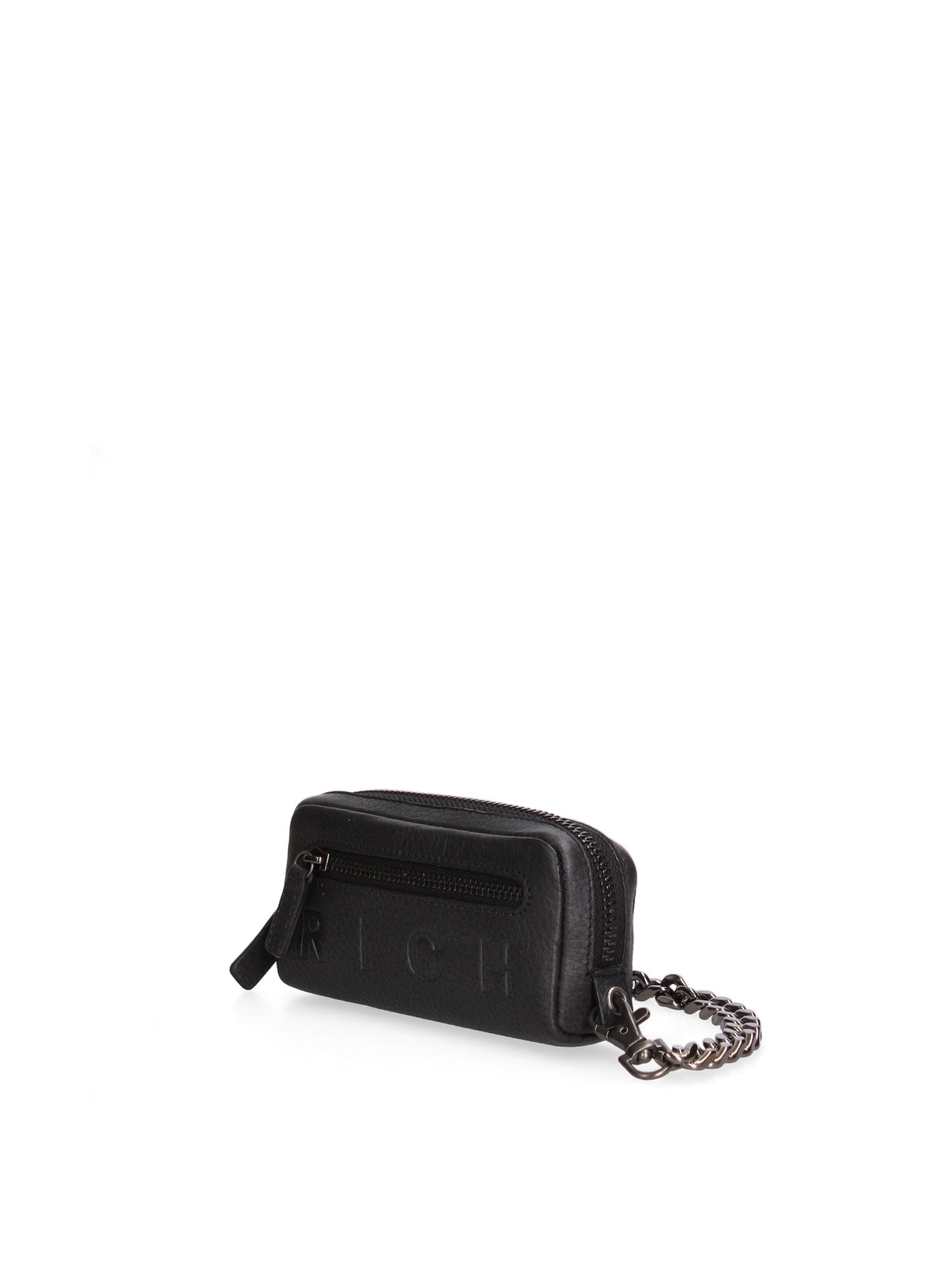 Portafoglio in Vera Pelle Nero