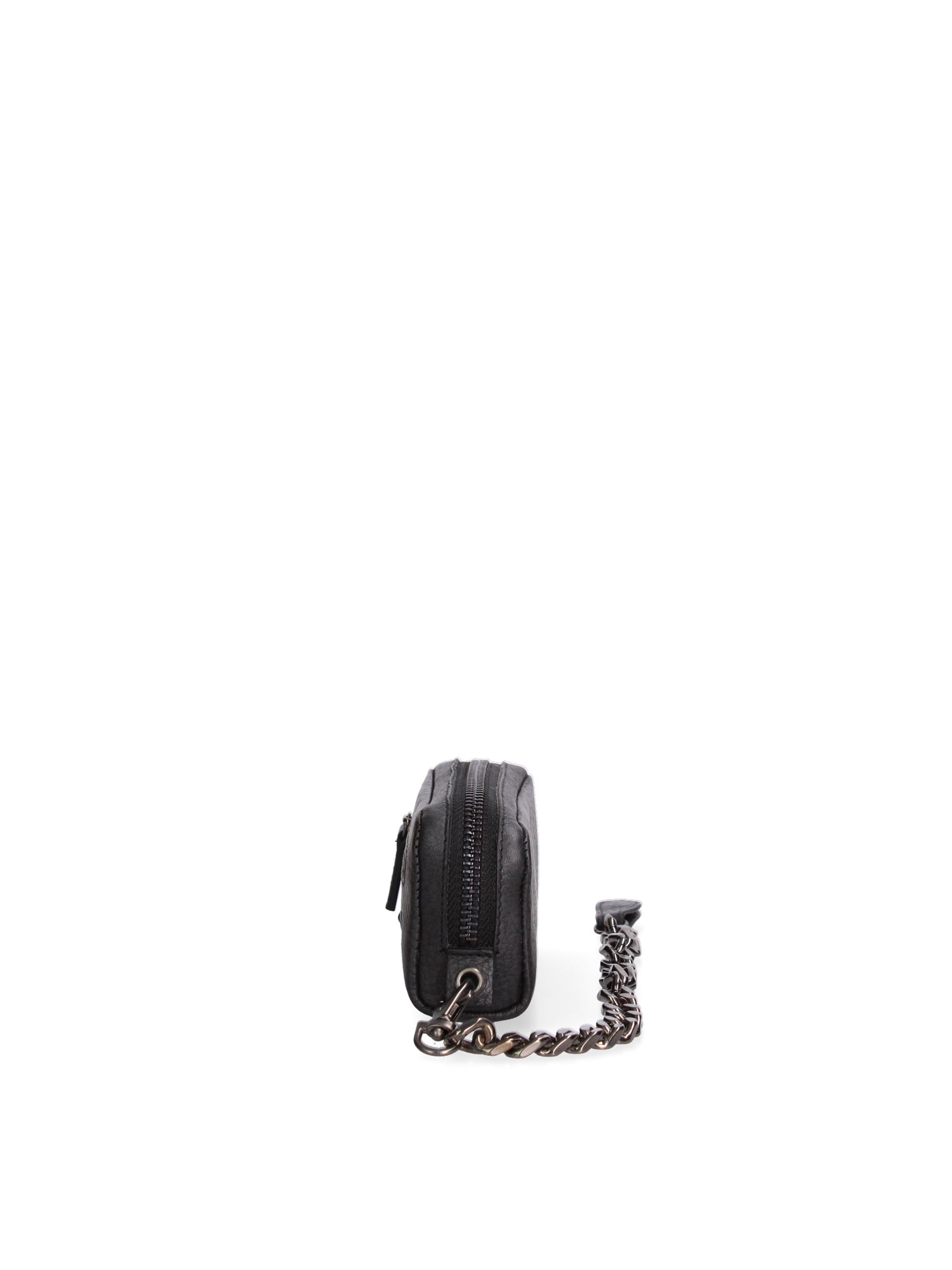 Portafoglio in Vera Pelle Nero