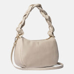 Borsa a Spalla in Pelle Vegana Beige